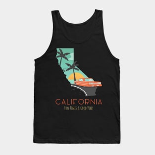 California Fun Times And Sunshine Tank Top